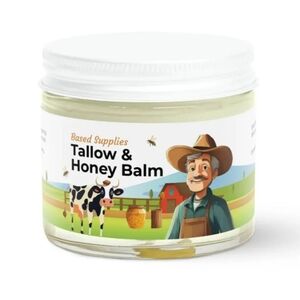 Tallow & Honey Balm By Based Supplies. 100% Authentic From Ontario, Canada ❤️❤️